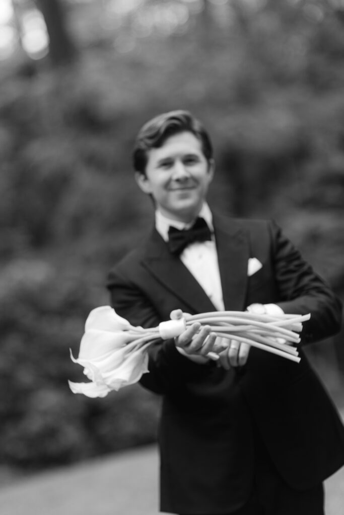 Groom Portraits Atlanta Wedding Photographer Renee Jael Woodland Gardens