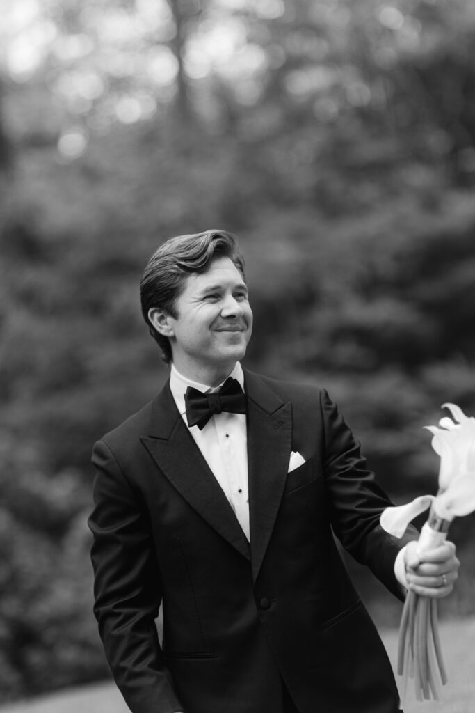 Groom Portraits Atlanta Wedding Photographer Renee Jael Woodland Gardens